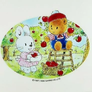 Ginger and Shari picking apples