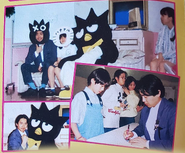 A few pictures taken from the Badtz-Maru themed event in later issue from when the invitations were published.