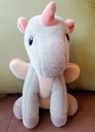 Unicorn plush toy