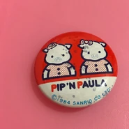 Pip 'N Paula button