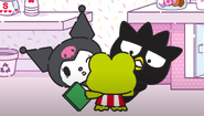 Keroppi, Badtz-Maru and Kuromi