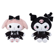 Yurukawa Sanrio Characters Special Mystic Lolita Plush Kuromi and My Melody