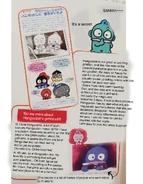 The bittersweet story of Kingyochan and Hangyodon's romance translated into English from Sanrio Days.