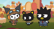 Badtz-Maru, Chococat and Kuromi