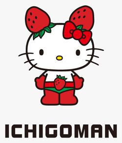 Hello Kitty イチゴのコスチュームを着た美しい冒険仲間 Ichigoman | Hello Kitty Wiki | Fandom
