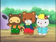 Tippy vibing with Tracy and Fifi