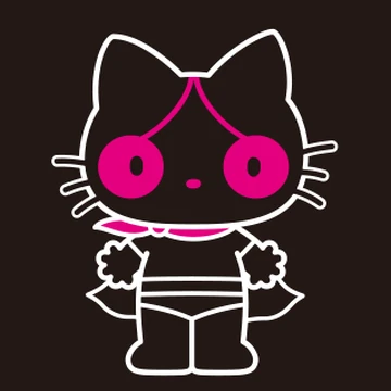 ハローキティ ダークグレープマン DARKGRAPEMAN ぬいぐるみ