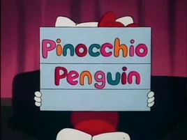Pinocchio Penguin title card