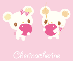 CHERINACHERINE チェリーナチェリーネ　マスコット　2008 チェリーナチェリーネ｜サンリオ