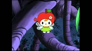 Pururuu in the dark forest