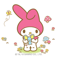 Sanrio Characters My Melody--Flat Image003