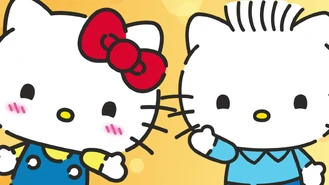 With Hello Kitty