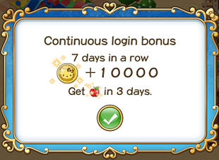 Login bonus day 7