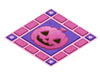 Purplehalloweenfloor