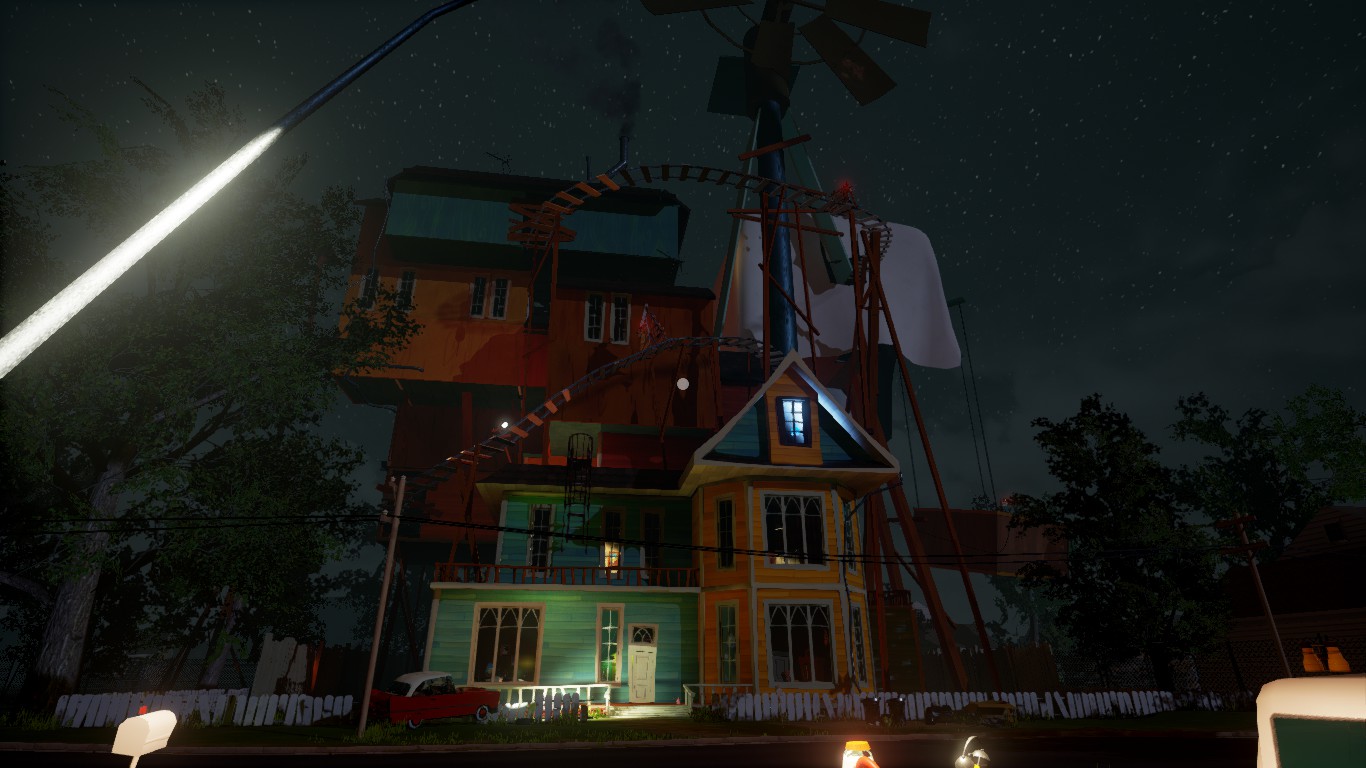 hello neighbor alpha 4 house all sides