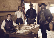 (from left to right) Durant, Lily, Elam, and Bohannon in Season 2 Promo