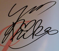 Rika's autograph