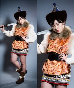 Kiyono Momohime as Genghis Khan