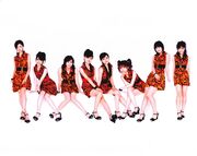 Morning Musume promoting the mini-album