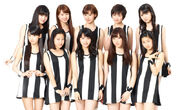 Morning Musume promoting "Wagamama Ki no Mama Ai no Joke"