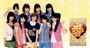 Morning Musume promoting the concert tour