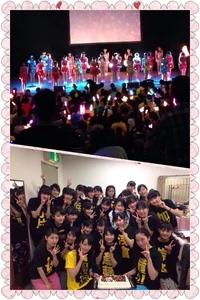 Top; 3/14 show Bottom; Celebrating Yokogawa and Takase's birthdays