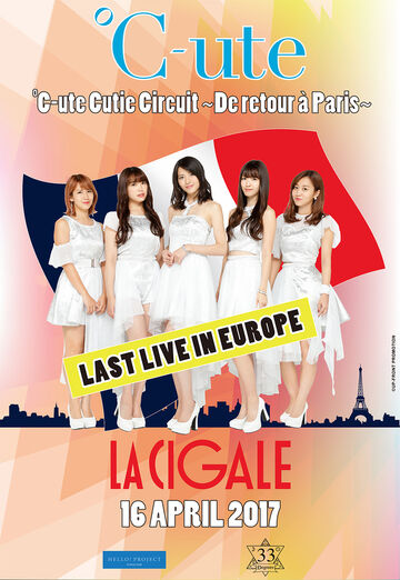 °C-ute cutie circuit 2017 ℃-ute Cutie Circuit ~De retour à Paris~ | Hello! Project