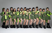 Morning Musume '23 promoting "Wake-up Call ~Mezameru Toki~"