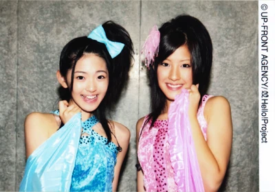 Natsuyaki Miyabi and Suzuki Airi