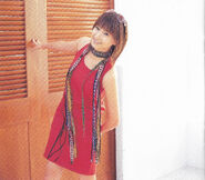 MIKI① First press mini photobook - Back cover