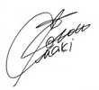 Maki's autograph