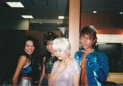 HIM, 1996(left to right: YOSHIKO (YOCCO), NON, SHIZUKA, SHUNGO)