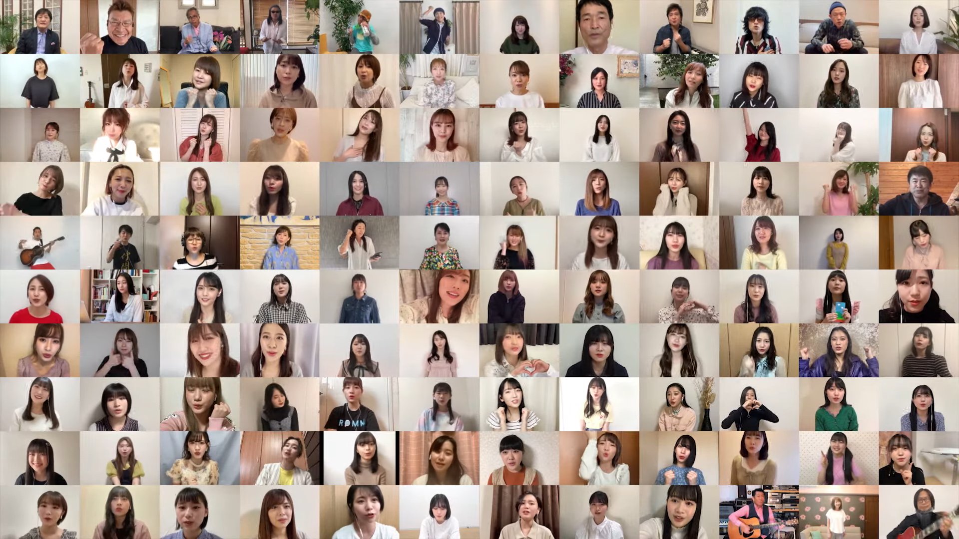 UP-FRONT GROUP Telework Gasshou | Hello! Project Wiki | Fandom