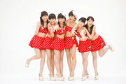 S/mileage promoting the single