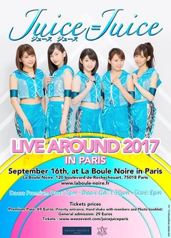 Juice=Juice LIVE AROUND 2017 ~World Tour~ | Hello! Project Wiki