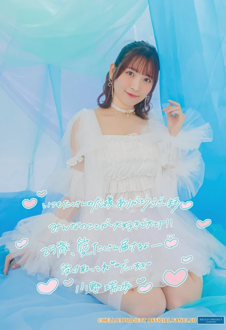 「さにこ会 vol.2 / 小野瑞歩バースデーイベント2025」DVD２枚組 Saniko-kai vol.2 ~Saikyou Saniko Densetsu 