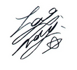 Mai's autograph