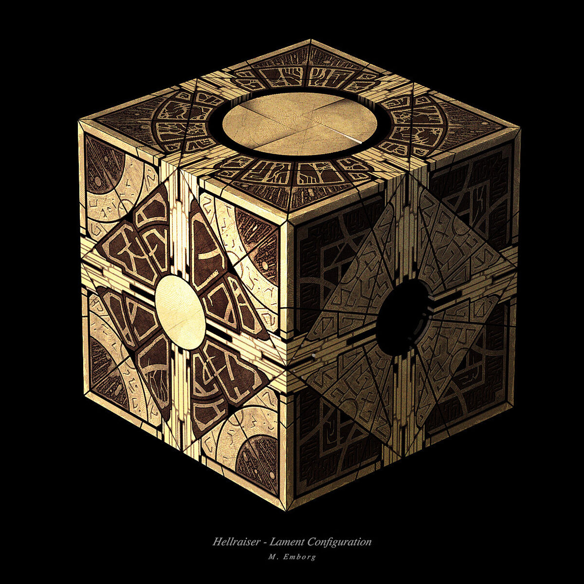 Etched Brass Hellraiser Puzzle Box Prop Is Easy and Beautiful - Make