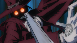 Alucard shoots Andersons