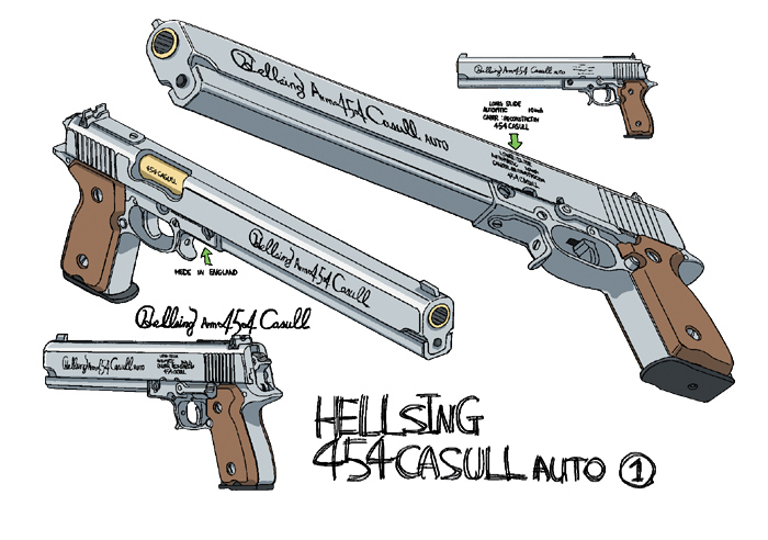 hellsing guns