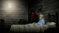 Alucard and Seras in bed 2