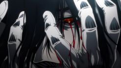 Alucard open his eyes