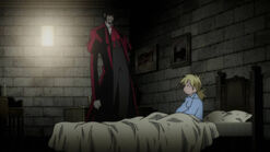 Alucard and Seras in bed