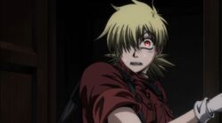 Seras sees Alucard 