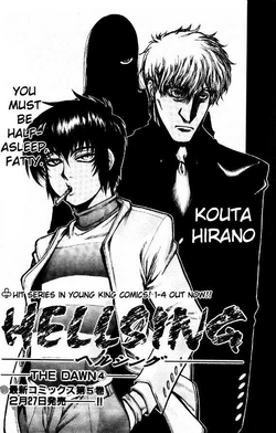Hellsing the Dawn Fanart Manga Comic Cover by K-Tina