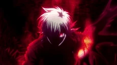 Upon fully awakening her true capabilities, Seras shatters Zorin's illusionary dimension without any difficulty