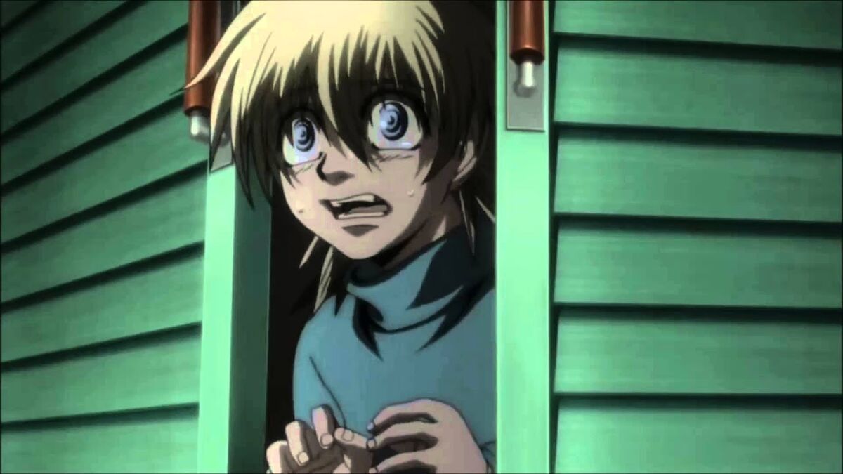 Screencap of a female character from hellsing ultimate anime