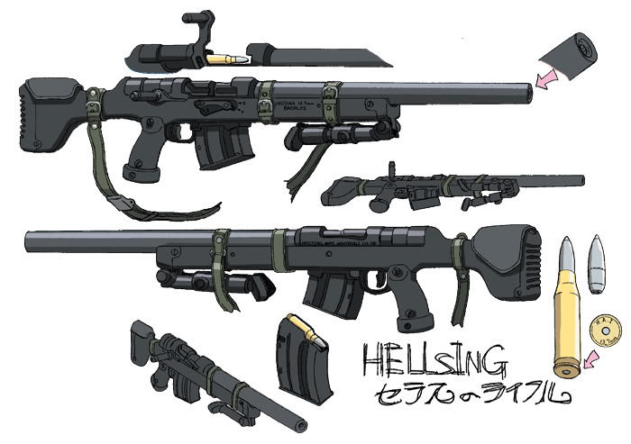 hellsing guns
