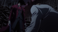 Alucard angry at Anderson