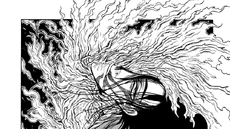 After successfully impaling Alucard in the forehead with his bayonet, Anderson summons holy fires to incapacitate Alucard